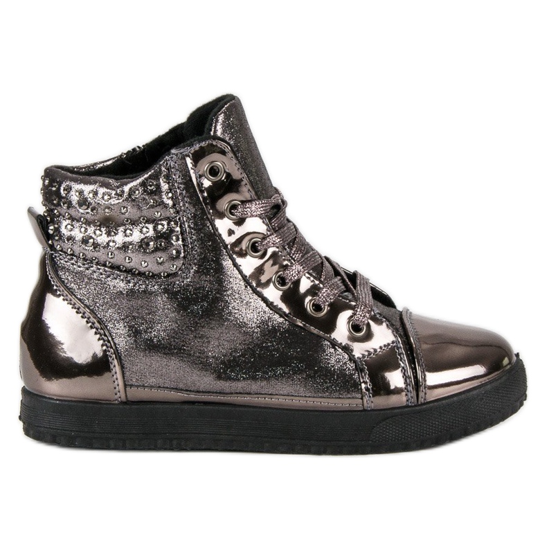 Megkötött tornacipő barna Megkötött tornacipő barna