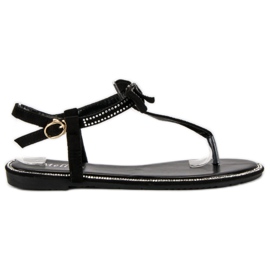 Melisa Flip-flops szandál íjjal fekete