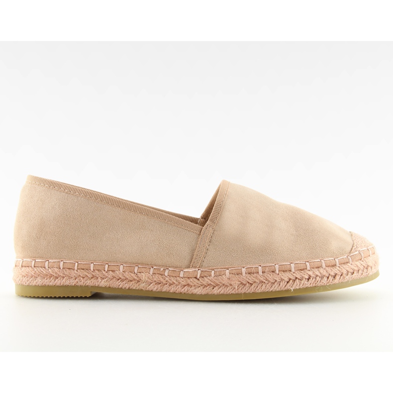 Espadrillák teljes színű rózsaszín BB17P Pink