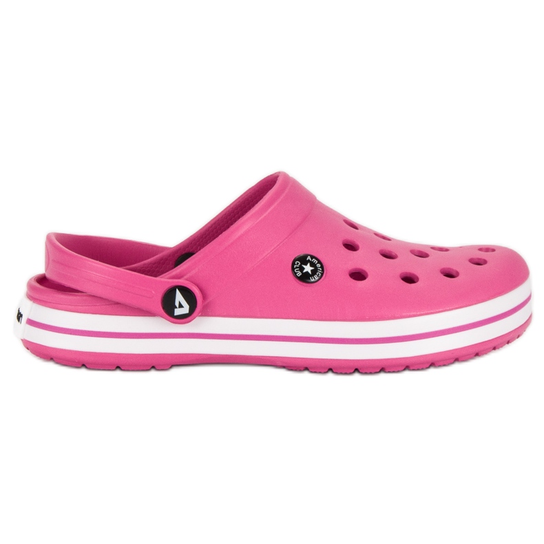 American Club Rózsaszín kerti papucs