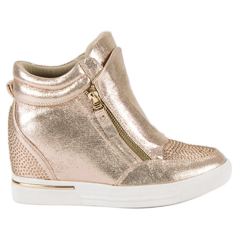 Stílusos tornacipők, tornacipők sárga sokszínű