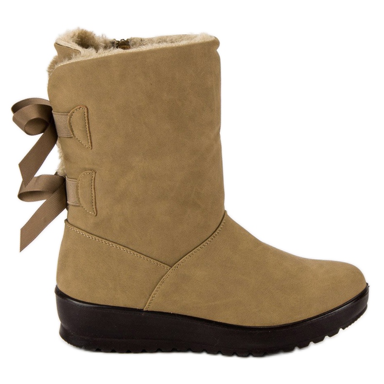 Meleg hócipő cipzárral zöld Meleg hócipő cipzárral zöld