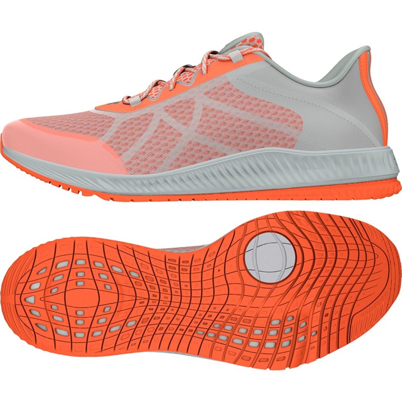 Adidas Gymbreaker Bounce W BB0983 edzőcipő fehér narancssárga