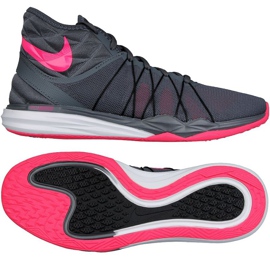 Nike Dual Fusion Tr Hit Mid W 852442-002 edzőcipő ibolya szürke