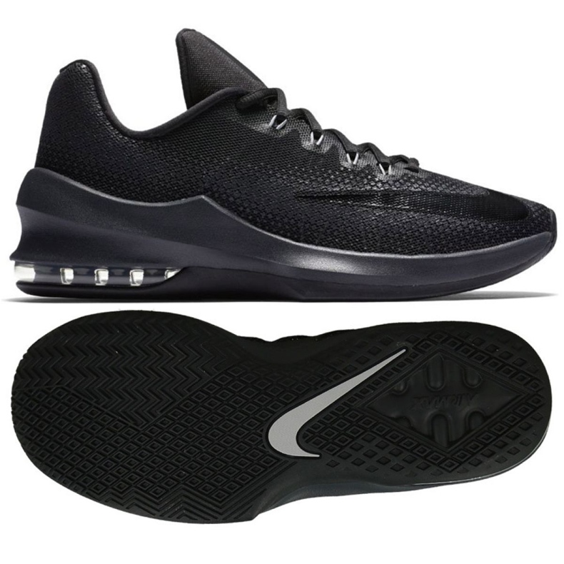 Kosárlabda cipő Nike Air Max Infuriate Low M 852457-001 fekete fekete