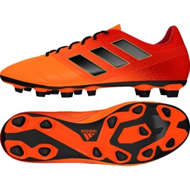 Adidas Ace 17.4 FxG M S77094 futballcipő sokszínű piros