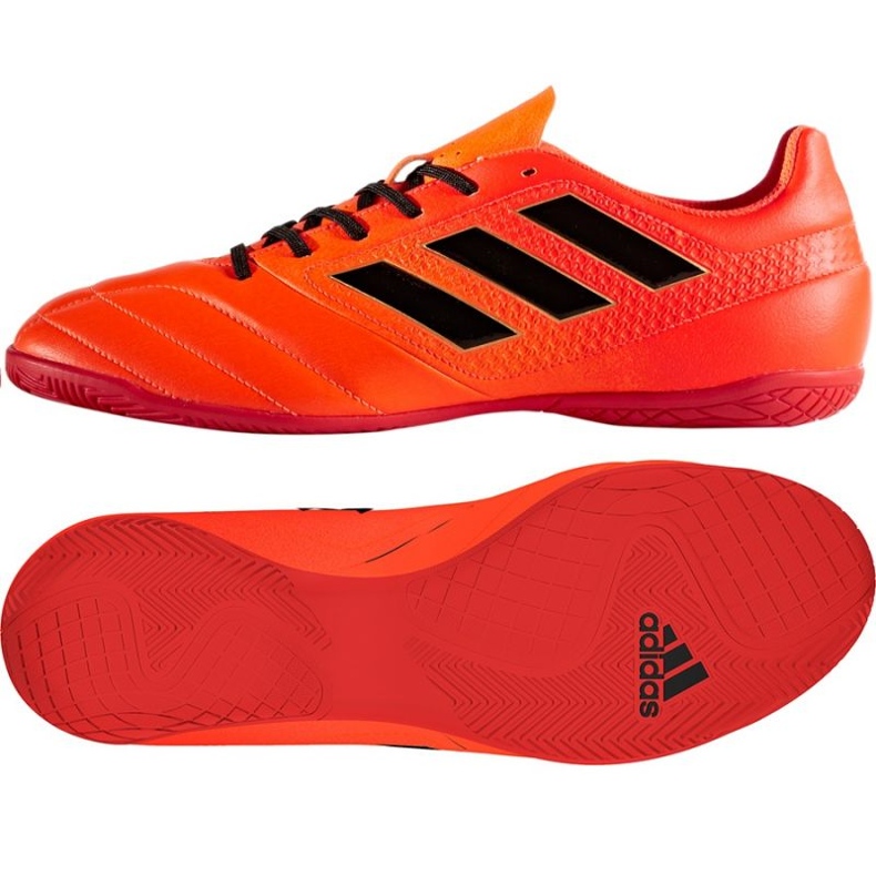 Beltéri cipő adidas Ace 17.4 In M S77101 sokszínű narancs és vörös
