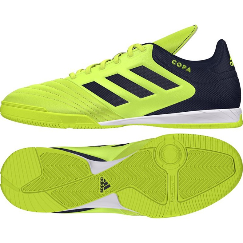 Beltéri cipő adidas Copa 17.3 In M S77147 zöld