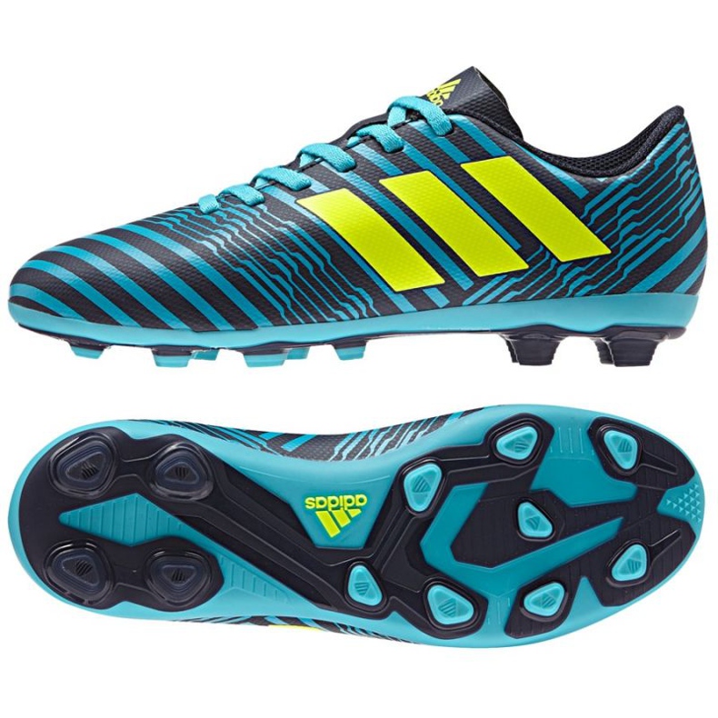 Adidas Nemeziz 17.4 futballcipő kék