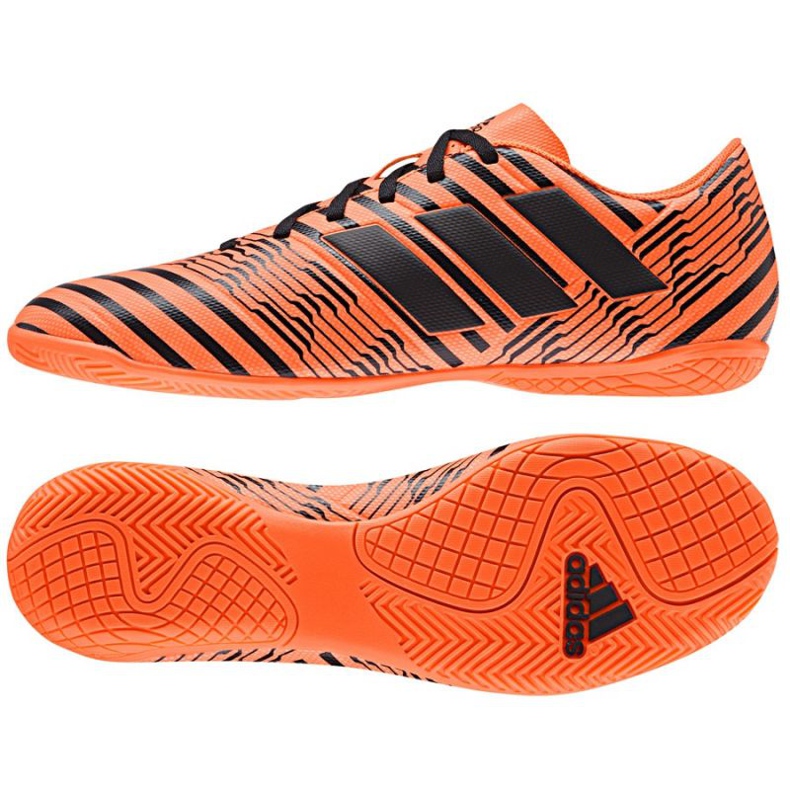 Beltéri cipő adidas Nemeziz 17.4 In M narancssárga