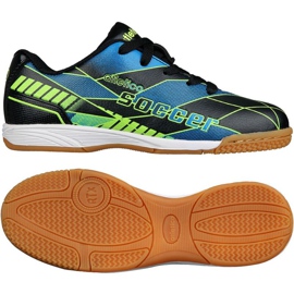 Beltéri cipő Atletico In Jr 7336 S76637 fekete kék zöld fekete