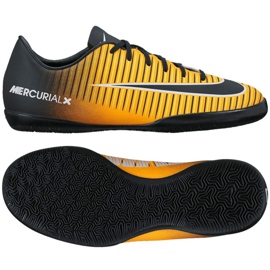 Nike MercurialX Victory Vi Ic Jr 831947-801 futballcipő sokszínű narancssárga Nike MercurialX Victory Vi Ic Jr 831947-801 futballcipő sokszínű narancssárga