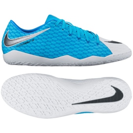 Beltéri cipő Nike HypervenomX Phelon III IC M 852563-104 kék