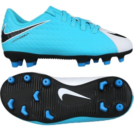 Futballcipő Nike Hypervenom Phade Iii Fg Jr 852580-104 kék kék