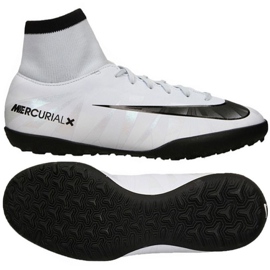 Nike MercurialX Victory Vi futballcipő fekete-fehér fehér