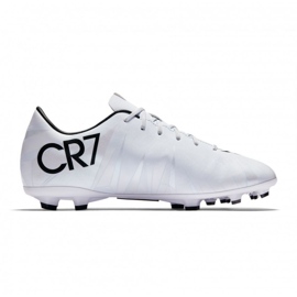 Nike Mercurial Victory Vi CR7 Fg Jr 852489-401 futballcipő fehér