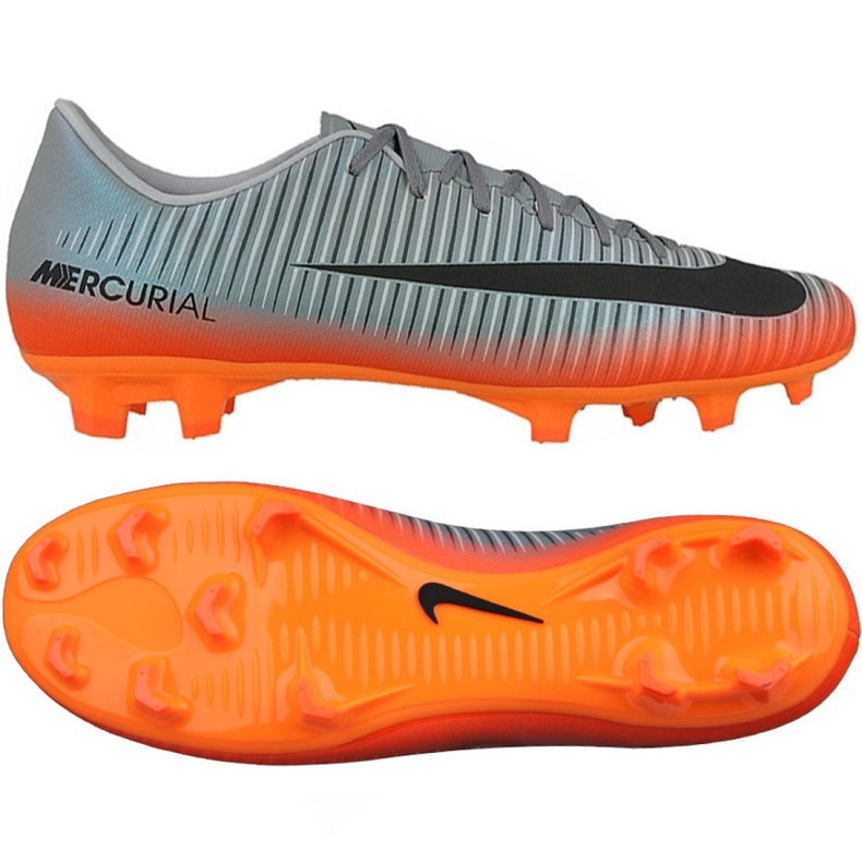Nike Mercurial Victory Vi CR7 Fg M 852528-001 futballcipő sokszínű szürke Nike Mercurial Victory Vi CR7 Fg M 852528-001 futballcipő sokszínű szürke