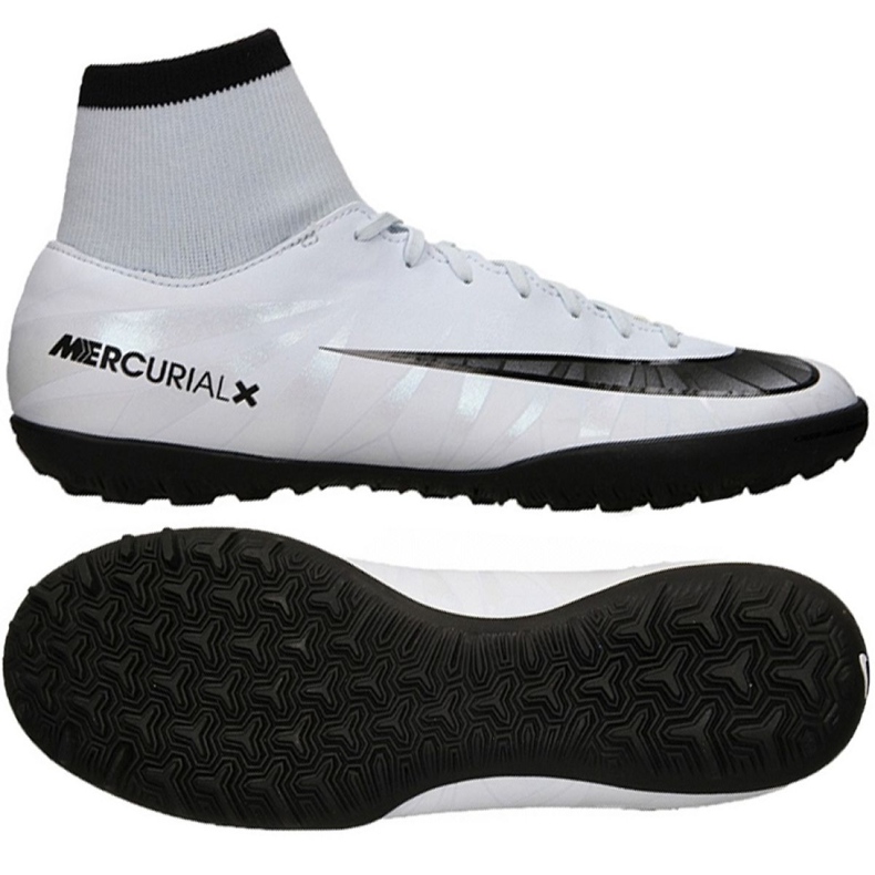 Nike MercurialX Victory Vi CR7 Df Tf M 903612-401 futballcipő fehér fehér
