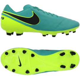 Nike Tiempo Genio Ii Fg M 819213-307 futballcipő fekete kék