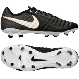 Nike Tiempo Ligera Iv Fg M 897744-002 futballcipő fekete fekete Nike Tiempo Ligera Iv Fg M 897744-002 futballcipő fekete fekete