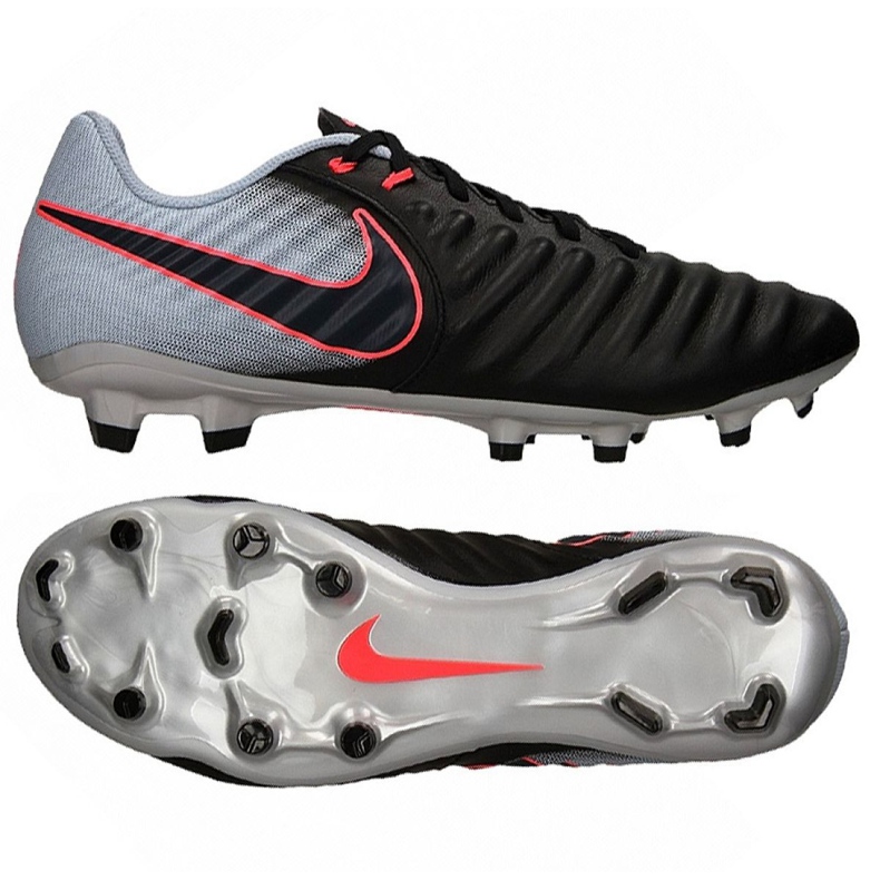 Nike Tiempo Ligera Iv Fg M 897744-004 futballcipő sokszínű fekete