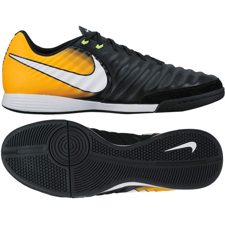Beltéri cipő Nike TiempoX Ligera Iv Ic M 897765-008 sokszínű fekete