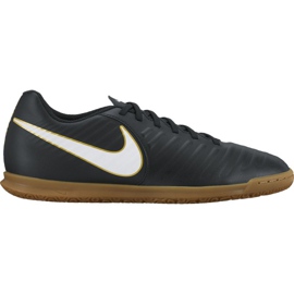 Beltéri cipő Nike TiempoX Rio Iv Ic M 897769-002 fekete fekete