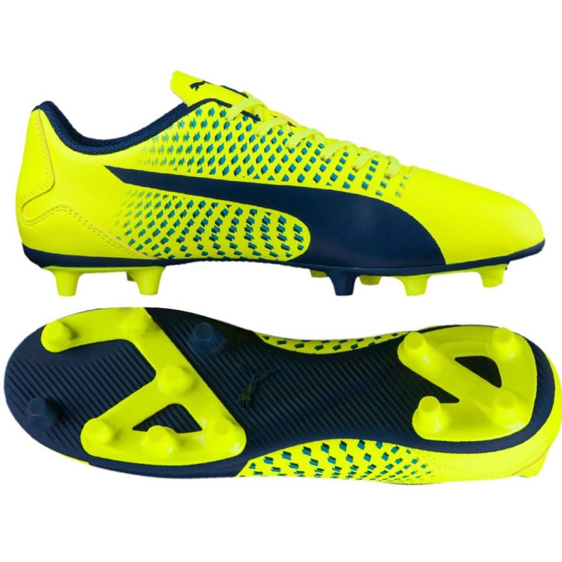 Futballbakancs Puma Adreno Iii Fg Safety M 104046 09 sárga sárga Futballbakancs Puma Adreno Iii Fg Safety M 104046 09 sárga sárga
