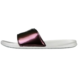 Nike Sportswear Benassi Just Do It Print W 618919-013 bézs barna