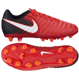 Nike Jr Tiempo Ligera Iv futballcipő piros Nike Jr Tiempo Ligera Iv futballcipő piros