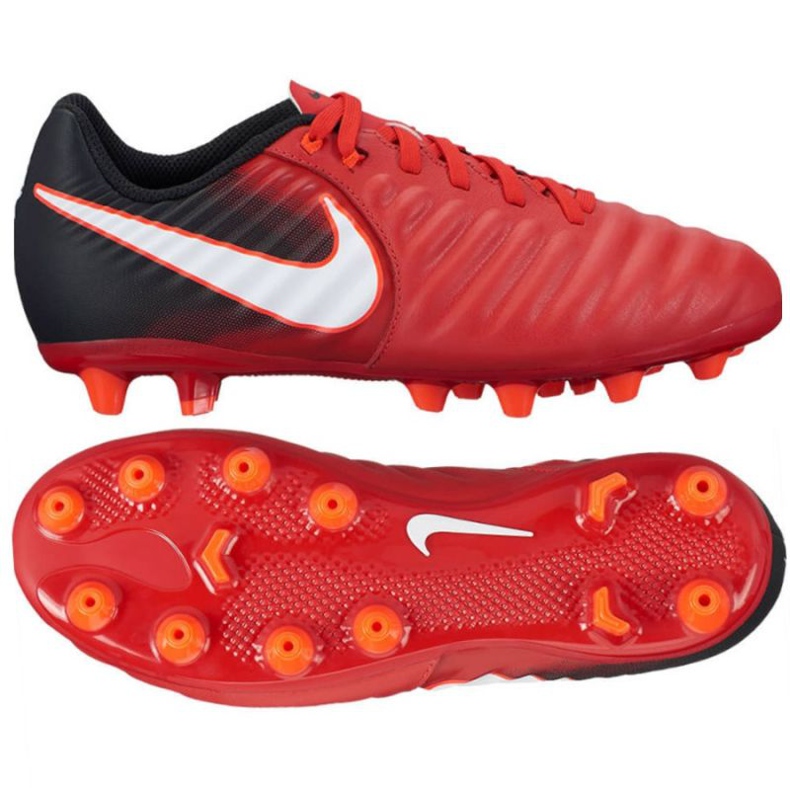 Nike Jr Tiempo Ligera Iv futballcipő piros
