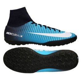 Nike MercurialX Victory VI DF TF M 903614-404 futballcipő kék