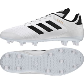 Adidas Copa 18.3 Fg M BB6358 futballcipő fehér fehér Adidas Copa 18.3 Fg M BB6358 futballcipő fehér fehér