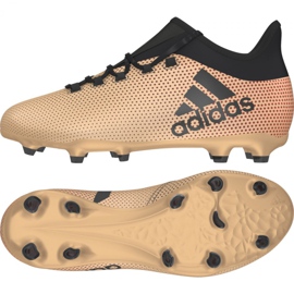 Adidas X 17.1 Fg Jr CP8977 futballcipő aranysárga Adidas X 17.1 Fg Jr CP8977 futballcipő aranysárga