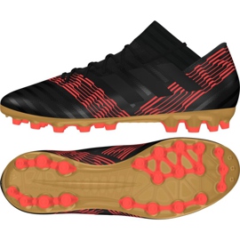 Adidas Nemeziz 17.3 Ag M CP8994 futballcipő fekete fekete Adidas Nemeziz 17.3 Ag M CP8994 futballcipő fekete fekete