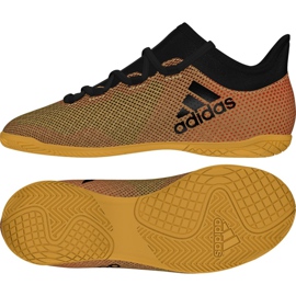 Beltéri cipő adidas X Tango 17.3 In Jr CP9033 fekete aranysárga