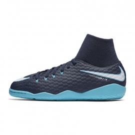 Belső cipő Nike HypervenomX Phelon Iii Df Ic Jr 917774-414 sokszínű kék