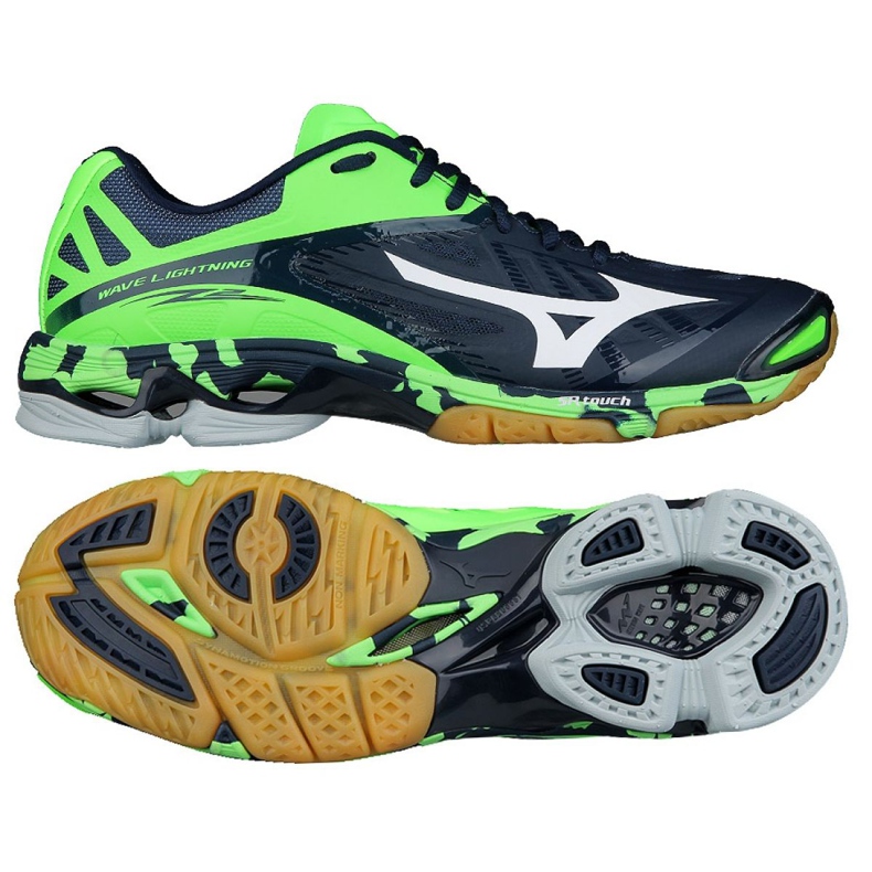 Mizuno Wave Lightening Z2 M V1GA160006 röplabda cipő sötétkék sötétkék