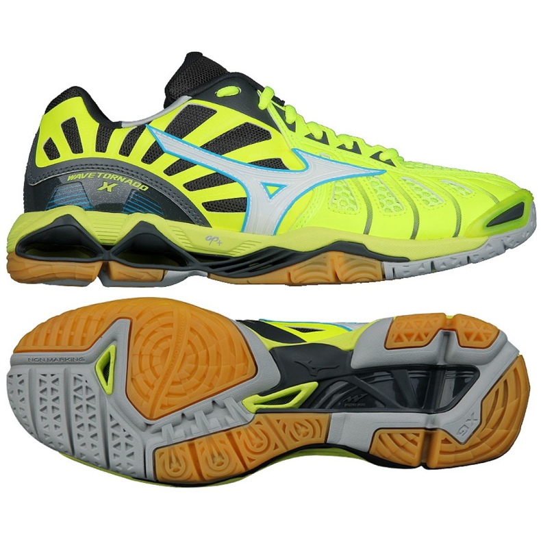 Mizuno Wave Tornado XM V1GA161242 röplabda cipő sokszínű zöld