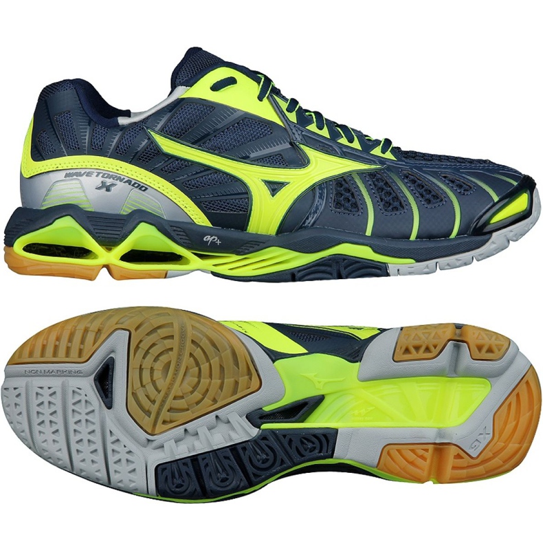 Mizuno Wave Tornado XM V1GA161247 röplabda cipő sötétkék sötétkék