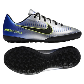 Nike MercurialX Victory Vi Neymar Tf Jr 921494-407 futballcipő sokszínű kék