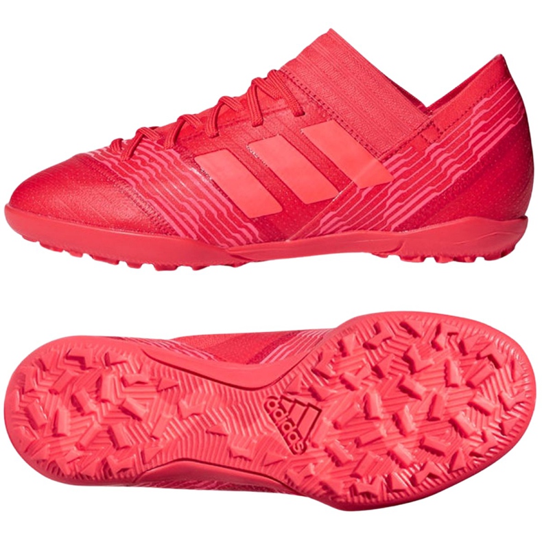 Adidas Nemeziz Tango 17.3 Tf Jr CP9238 futballcipő sokszínű piros