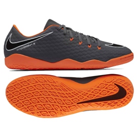 Nike Hypervenom Phantom 3 Academy Ic M AH7278-081 focicipő szürke szürke