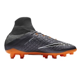 Nike Hypervenom Phantom 3 futballcipő szürke