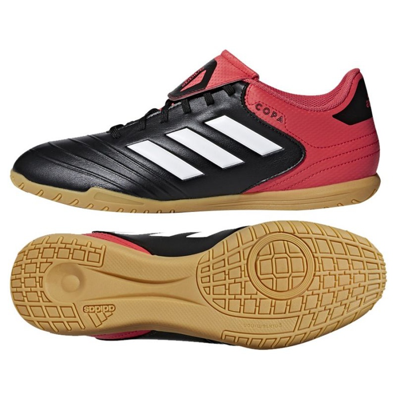 Adidas Copa Tango 18.4 beltéri cipő fekete