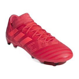 Adidas Nemeziz 17.3 Fg M CP8987 futballcipő piros piros Adidas Nemeziz 17.3 Fg M CP8987 futballcipő piros piros