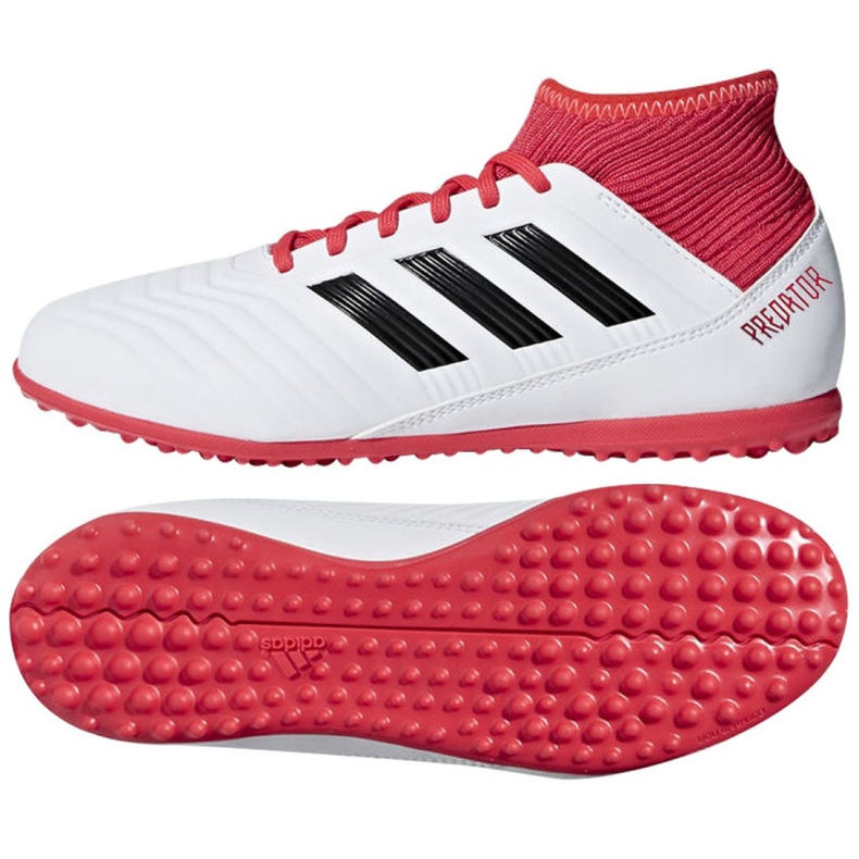 Adidas Predator Tango 18.3 Tf Jr CP9040 futballcipő sokszínű fehér