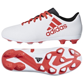 Adidas X 17.4 FxG Jr CP9015 futballcipő sokszínű fehér
