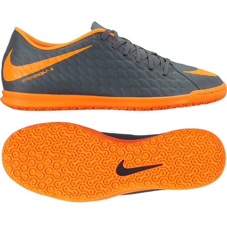 Beltéri cipő Nike Hypervenom PhantomX Iii Club Ic M AH7280-081 sokszínű szürke