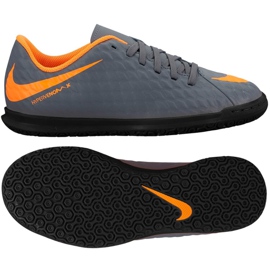 Beltéri cipő Nike Hypervenom PhantomX 3 Club Ic Jr AH7296-081 sokszínű szürke